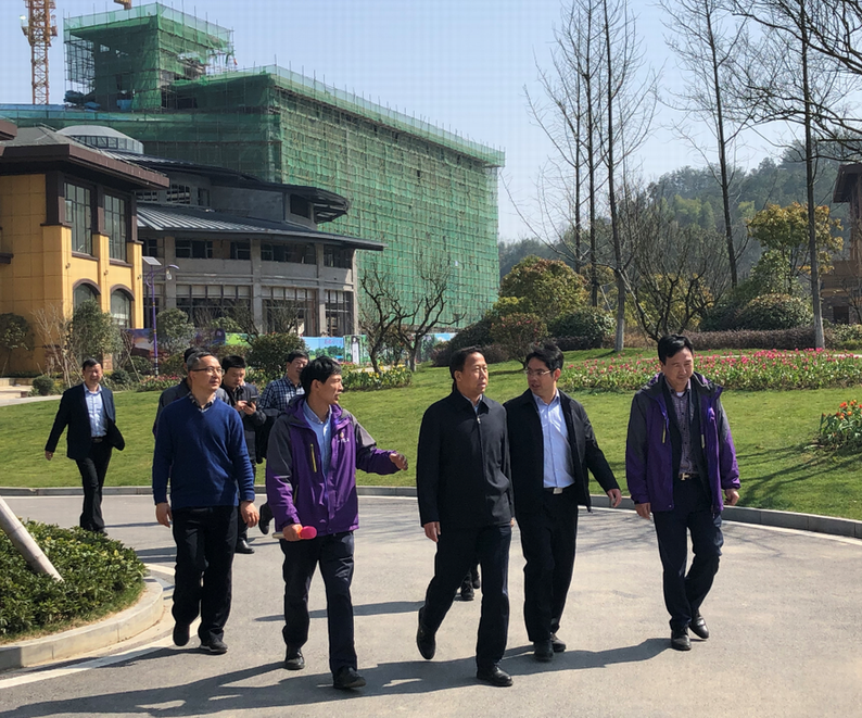 市委书记刘雪荣调研四季花海